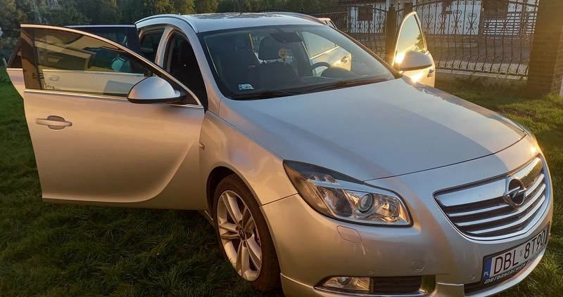 Opel Insignia cena 24500 przebieg: 278520, rok produkcji 2009 z Bolesławiec małe 596